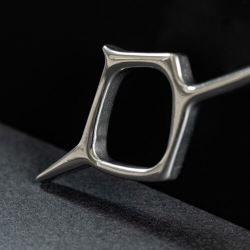Ciseaux pour coiffeur ergonomique professionnel - THE 1ST - INSOLENT détail de l'anneau